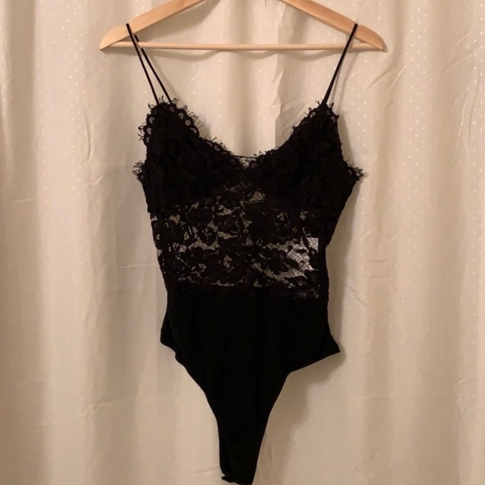 By The Way. Lace Bodysuit